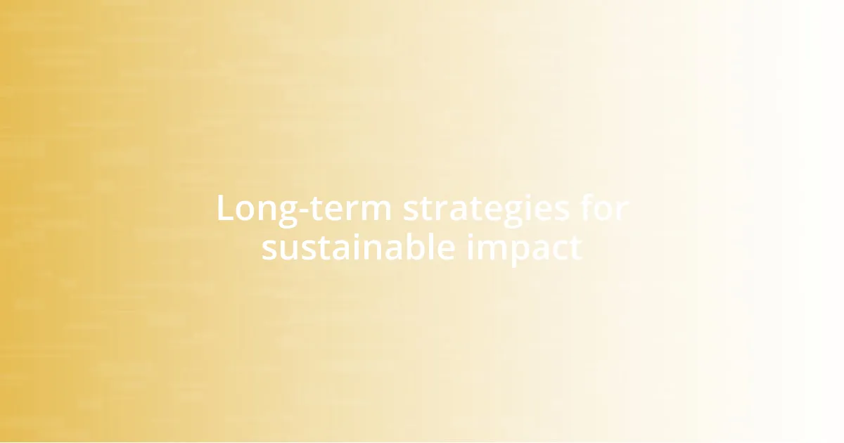 Funding sources for conservation projects